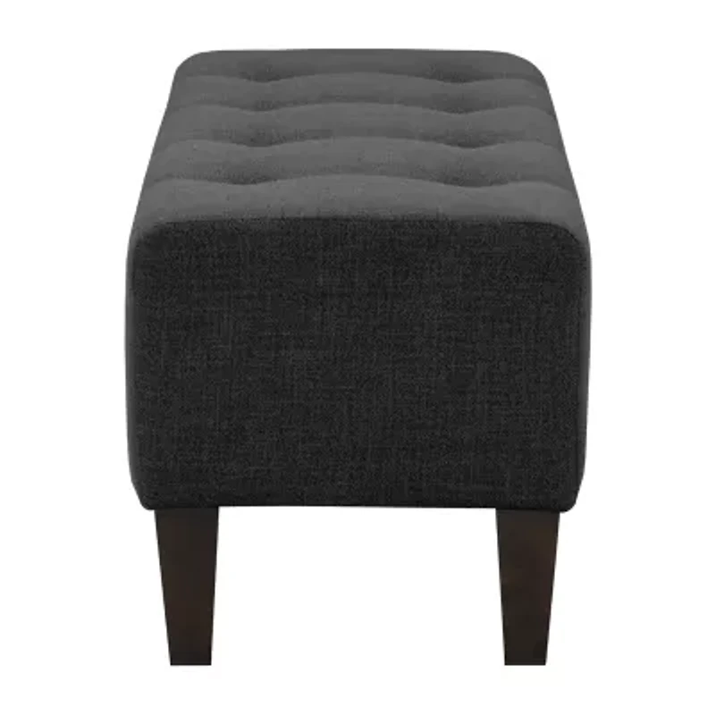 Rosewell Tufted Bench