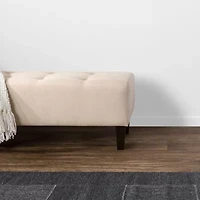 Rosewell Tufted Bench