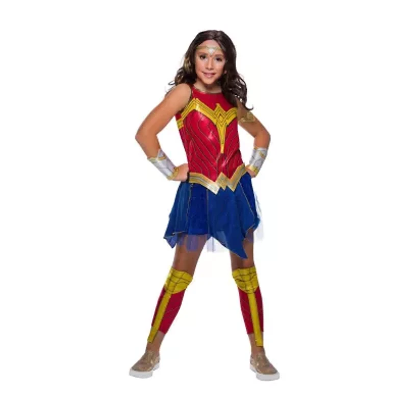 Little & Big Kid Girls Deluxe DC Comics Wonder Woman 8-pc. Costume