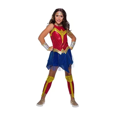 Little & Big Kid Girls Deluxe DC Comics Wonder Woman 8-pc. Costume