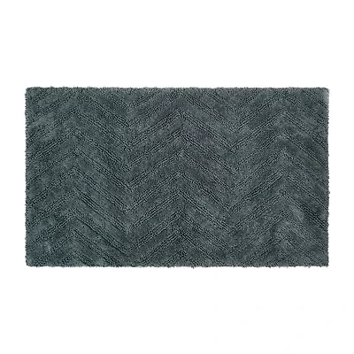 Fieldcrest Luxury Sculpted Reversible Bath Rug