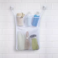 Kenney 4-Pocket Mesh Suction Shower Caddy