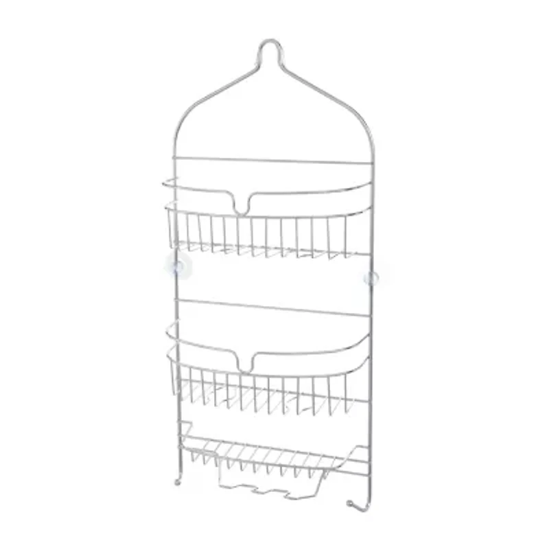 Kenney Rust Proof 3-Tier Shower Caddy with Suction Cups
