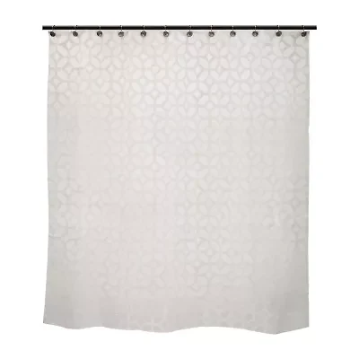 Kenney Geometric Shower Curtain Liner
