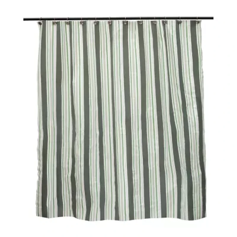 Kenney Striped Shower Curtain Liner