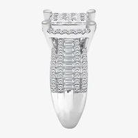 Womens 2 CT. T.W. Natural White Diamond 10K Gold Engagement Ring