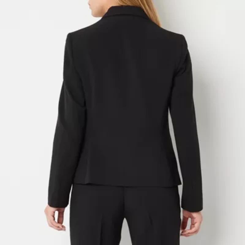Black Label by Evan-Picone Womens Classic Fit Suit Jacket