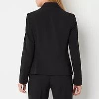 Black Label by Evan-Picone Womens Classic Fit Suit Jacket