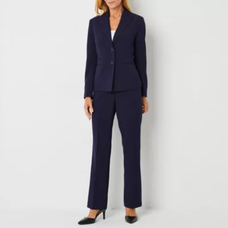 Le Suit Straight Leg Womens 2-pc. Pant
