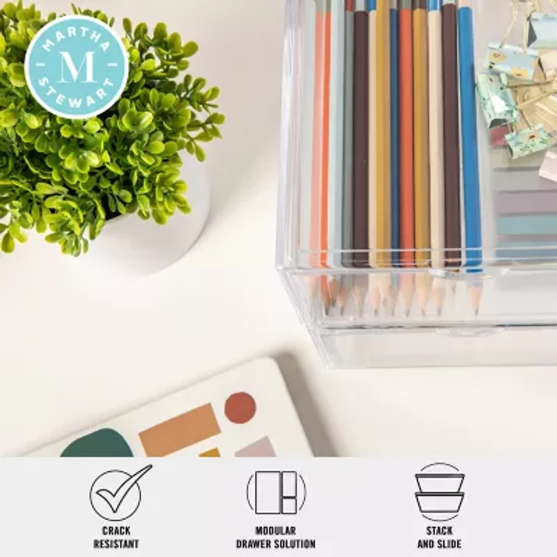 Martha Stewart 2 Pack Drawer Organizers