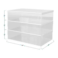 Martha Stewart 3 Pack Bins With MDF Lid