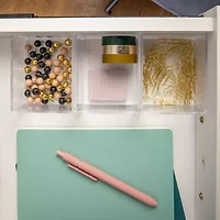 Martha Stewart 3 Pack 3X3.75 Clear Organizer