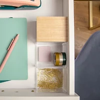 Martha Stewart 3 Pack Bins With MDF Lid