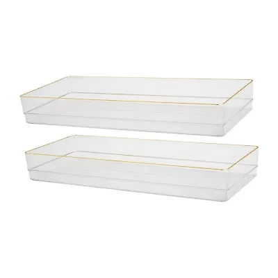 Martha Stewart 2 Pack 15X6 Organizers