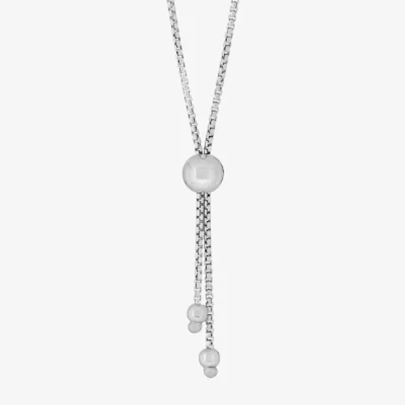 Made in Italy Womens Sterling Silver Round Bolo Bracelet