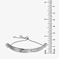 Made in Italy Womens Sterling Silver Round Bolo Bracelet