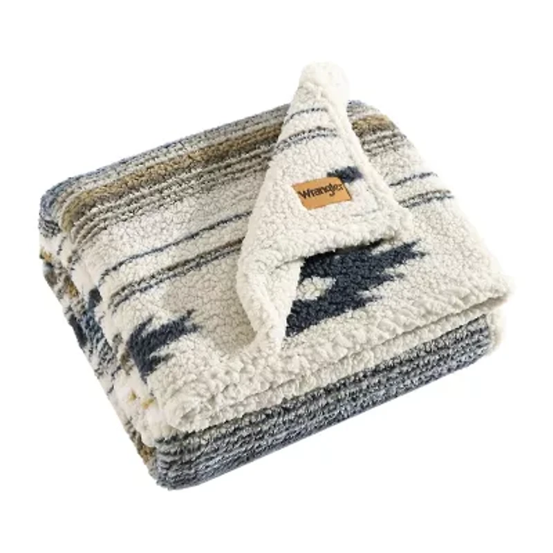 Wrangler Coyote Sands Reversible Lightweight Throw