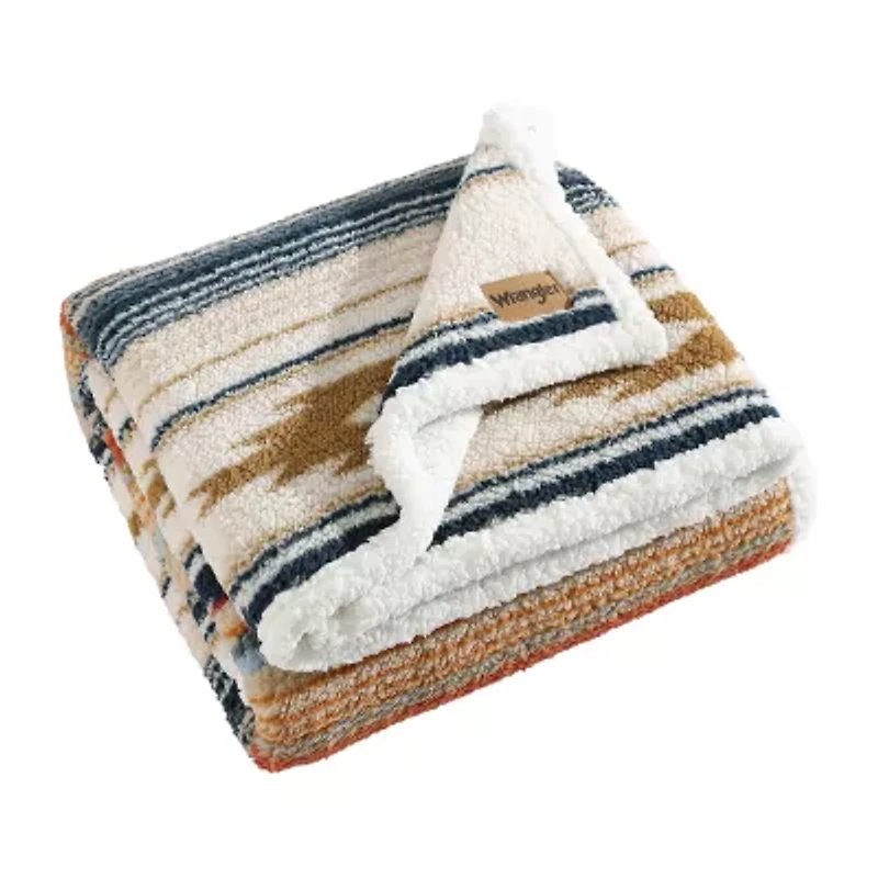 Wrangler Coyote Sands Reversible Lightweight Throw