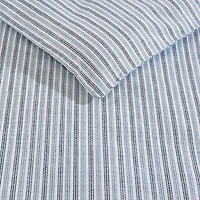 Eddie Bauer Ticking Stripe Duvet Cover Set