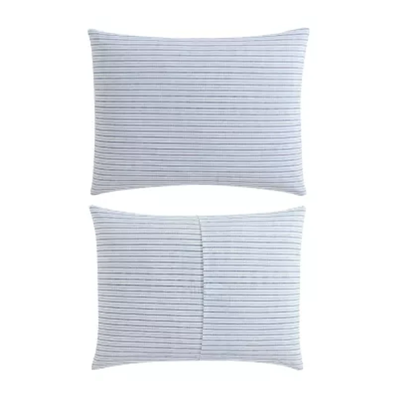 Eddie Bauer Ticking Stripe Duvet Cover Set