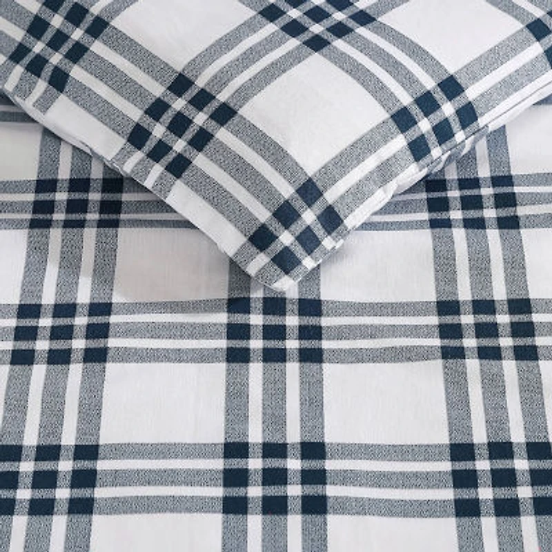 Eddie Bauer Basic Plaid Duvet Cover Set