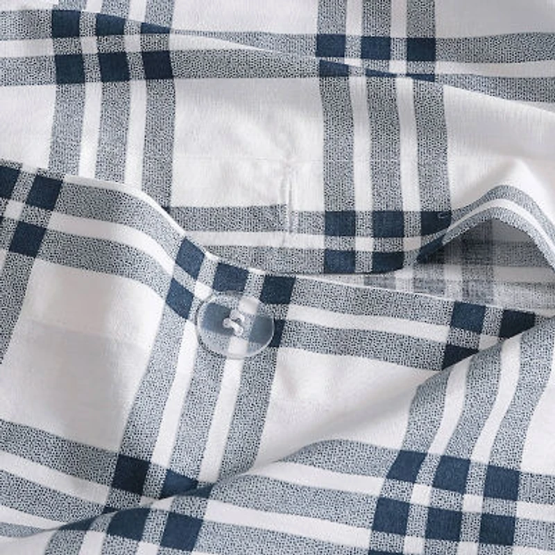 Eddie Bauer Basic Plaid Duvet Cover Set