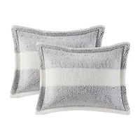 Madison Park Hollis Sherpa Midweight Comforter Set