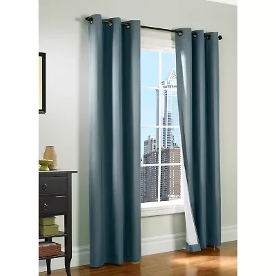 THERMALOGIC™ Prelude Grommet Top Energy Saving Light-Filtering Single Curtain Panel