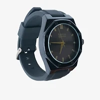 American Exchange Mens Black Strap Watch 9801b-42-G02