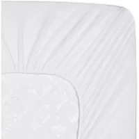 Serta Power Clean Max Action Waterproof Mattress Pad Protector with 15” Deep Pocket