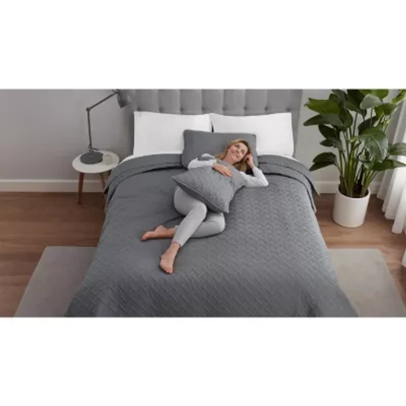 Serta® Comfort Sure Pinsonic Quilt Set