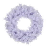 Northlight Icy White Iridescent Spruce - 36in - Unlit Wreath