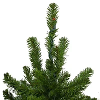 Northlight Pre-Lit Medium Alpine - 6ft - Multicolor Lights 6 Foot Pine Christmas Tree