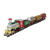 Northlight 17-Piece B/O Lighted And Animated Express With Sound Christmas Tabletop Decor