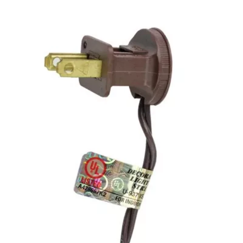 Northlight Mini Commercial - Clear - 300ct - 68ft Brown Wire String Lights