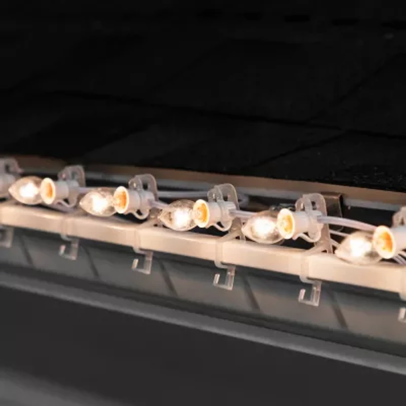 Northlight 25 Count Clear C7 24ft White Wire String Lights