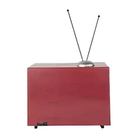 Northlight Led Lighted Animated And Musical Tv Scene Display - 9.25in Plays Music Christmas Tabletop Decor