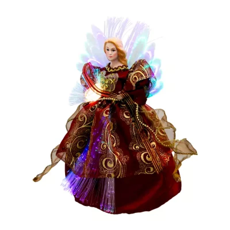Northlight Lighted Fiber Optic Angel - 12in