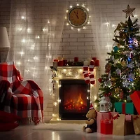 Northlight 300-Count Clear Mini 61ft White Wire String Lights