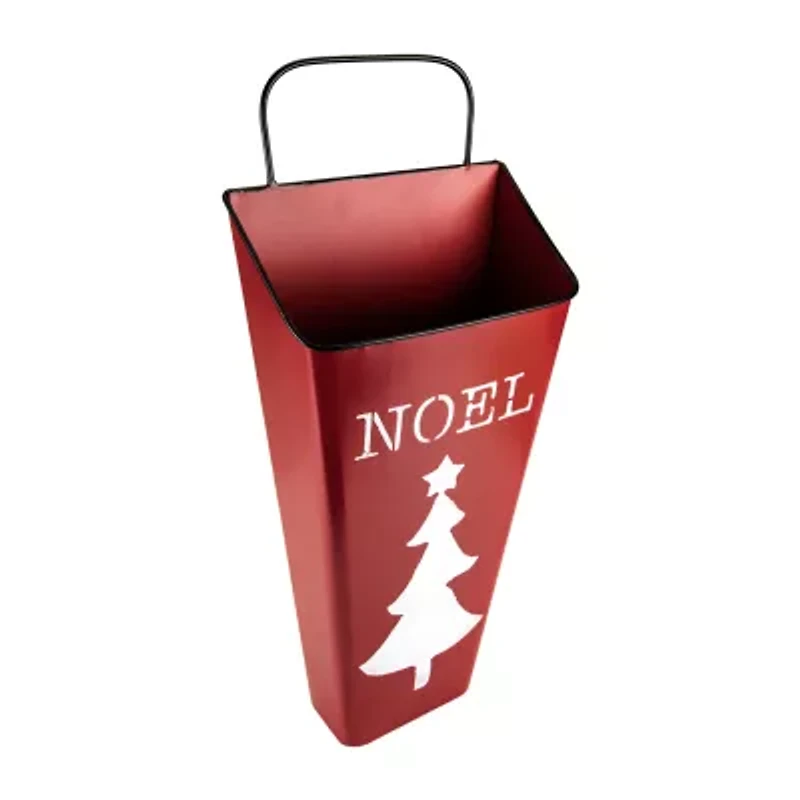 Northlight Set Of 2 Red Noel And Green Joy Container S 19.75in Wall Art Set
