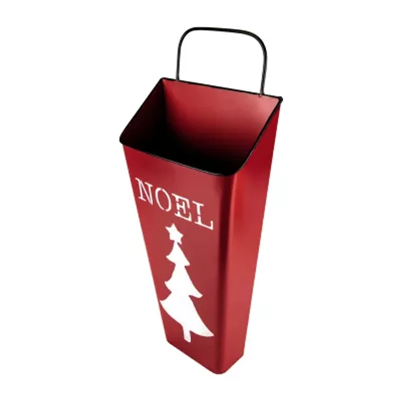 Northlight Set Of 2 Red Noel And Green Joy Container S 19.75in Wall Art Set
