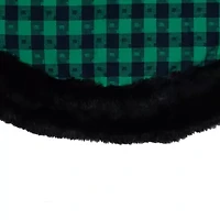 Northlight 48in Green And Black Plaid Indoor Tree Skirt