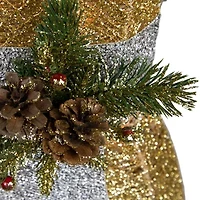 Northlight Lighted Golden Angel - 68in - Clear Lights Christmas Yard Art