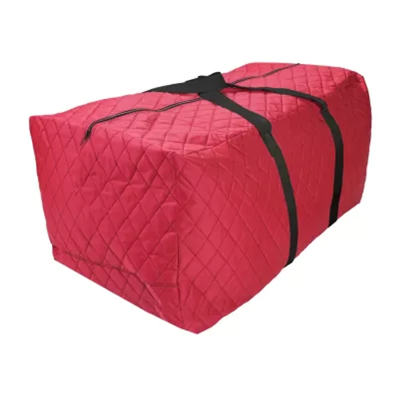 Northlight Quilted Red Storage Box