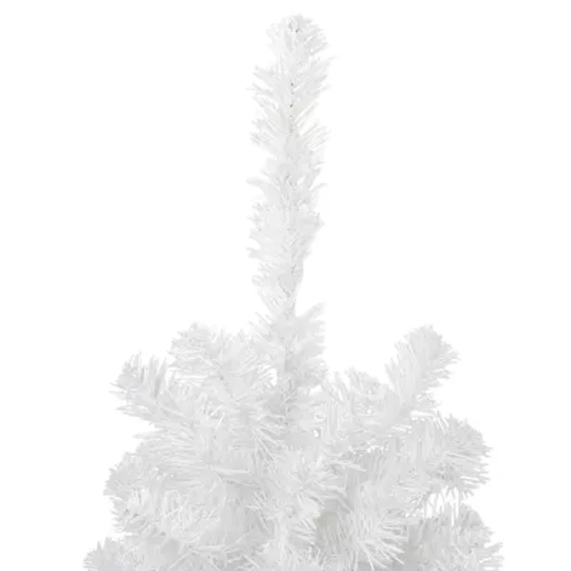 Northlight Medium Snow White Pine - 3ft - Unlit 3 Foot Pine Christmas Tree
