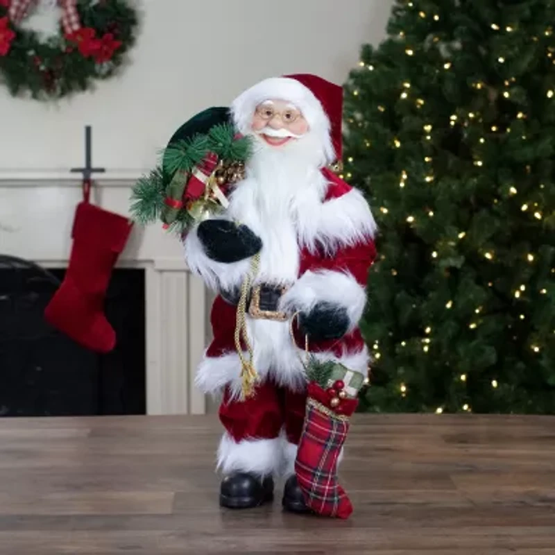 Northlight 2ft Standing With Presents Christmas Figurine