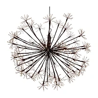 Northlight 20in Led Lighted Brown Ball Warm White String Lights
