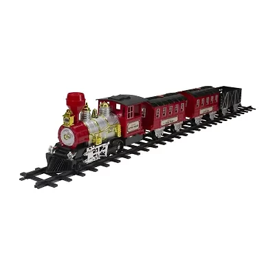 Northlight 24-Piece B/O Lighted And Animated With Sound Christmas Tabletop Decor