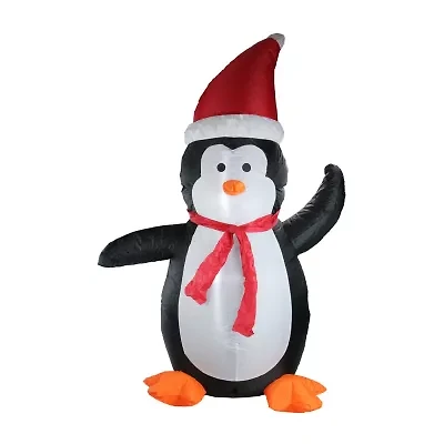 Northlight Led Lighted Inflatable Penguin - 4ft Christmas Inflatable