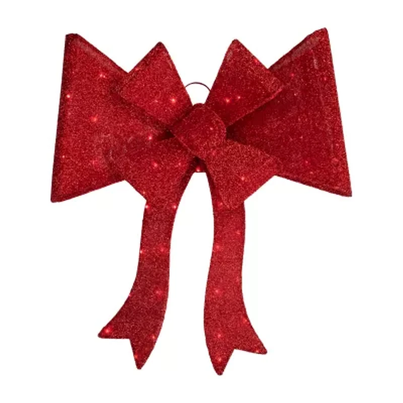 Northlight 8ft Led Lighted Doorway Arch With Bow Wall Sign